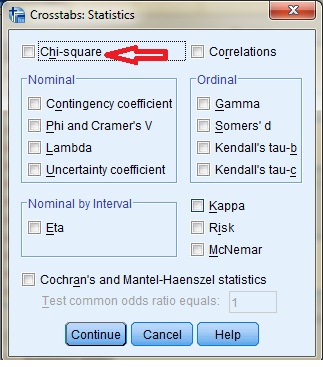 نحوه انجام آزمون خی دو در spss